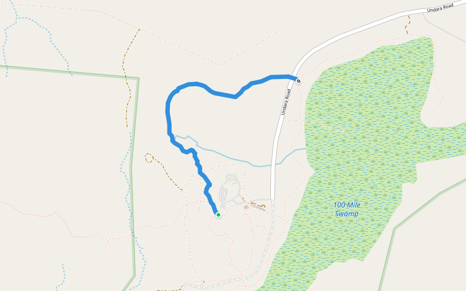 Bush Walk walking route map in Mount Surprise