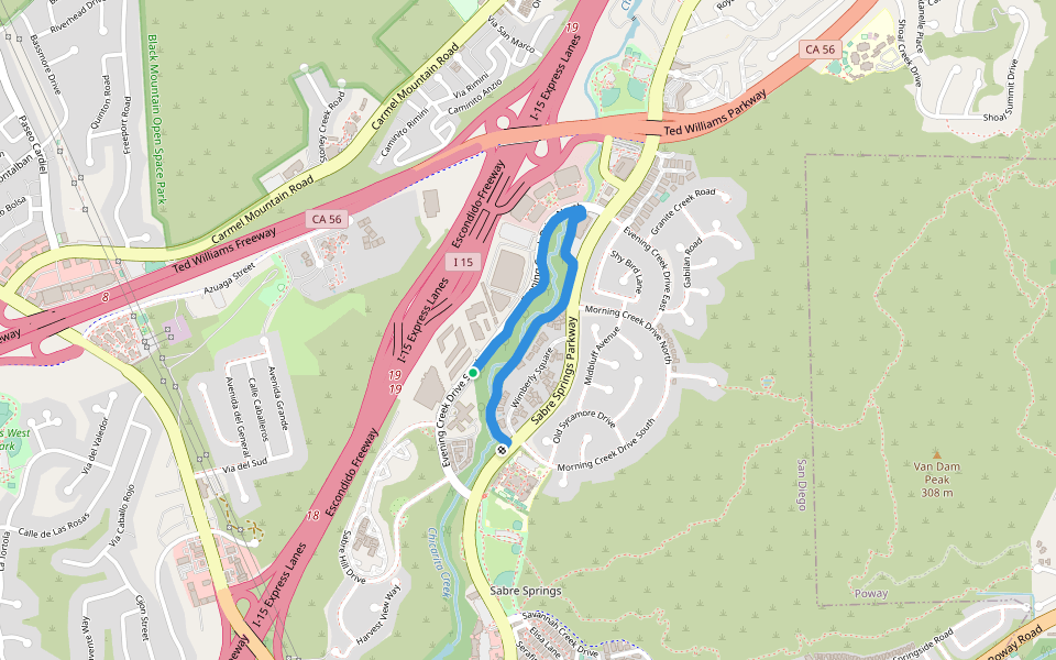 Chicarita Creek Trail