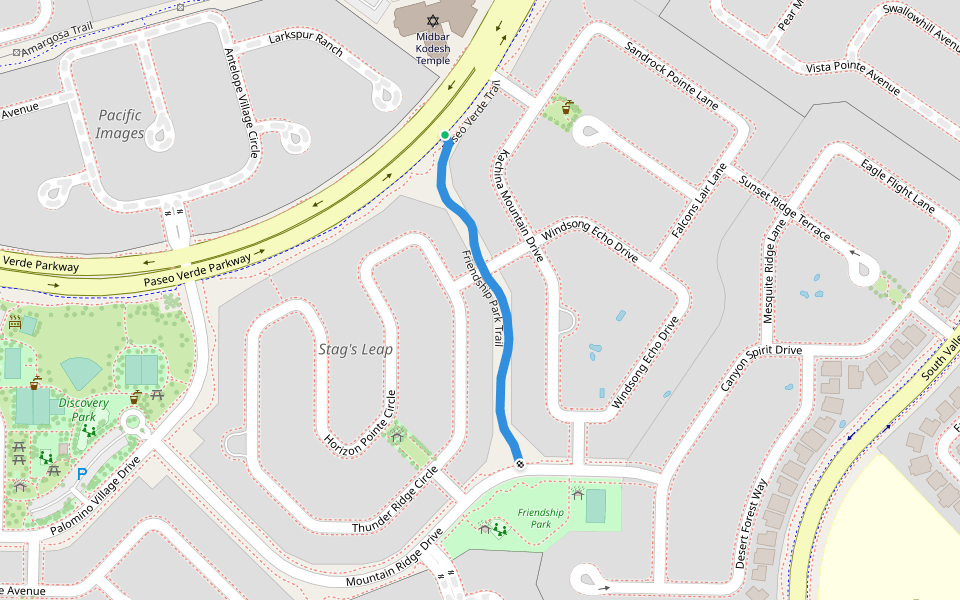 Friendship Park Trail