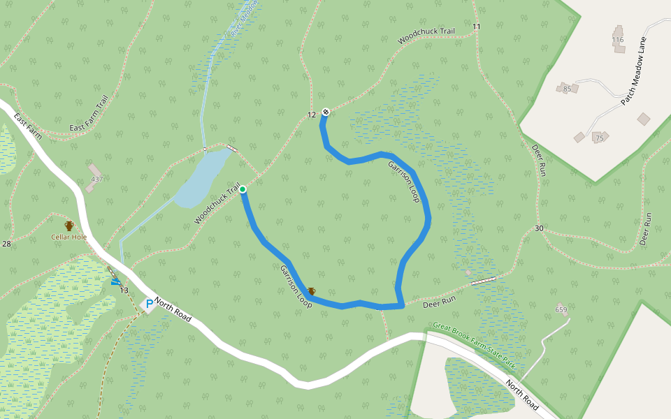 Garrison Loop Hiking Trail - Carlisle, Massachusetts | Pacer