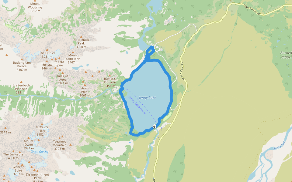 Jenny Lake Loop Trail