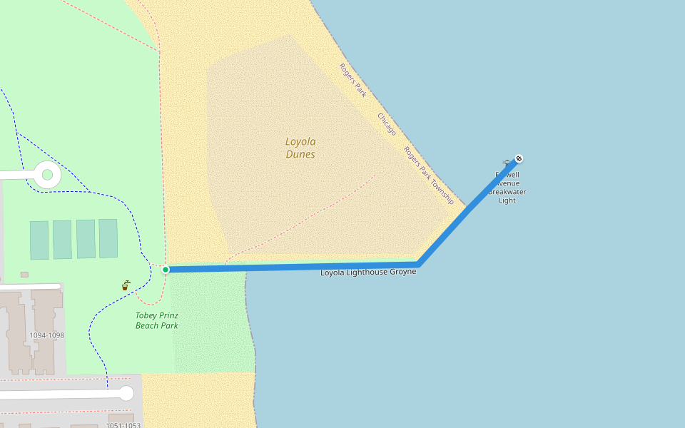 Loyola Lighthouse Groyne