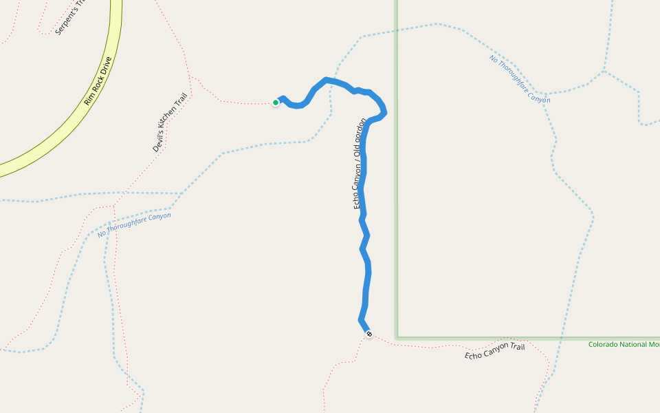 Echo Canyon / Old gordon