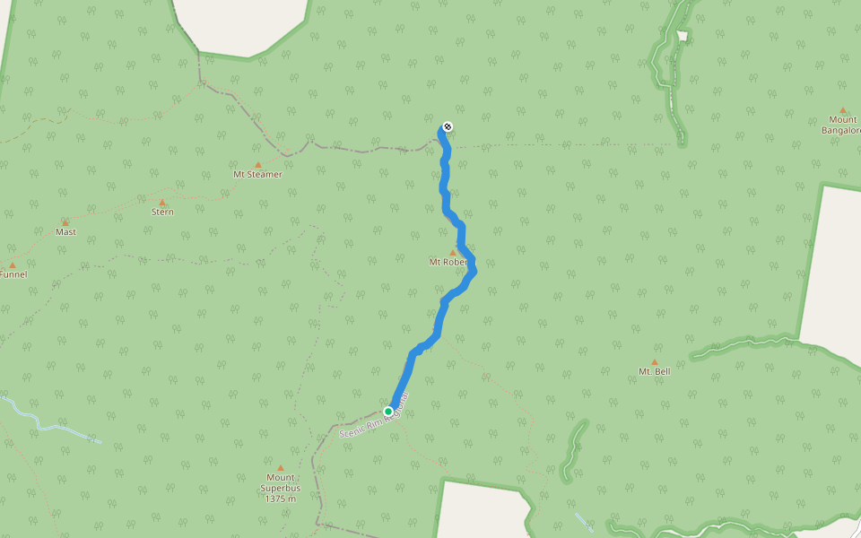 Lizard Point Trail walking route map in The Head