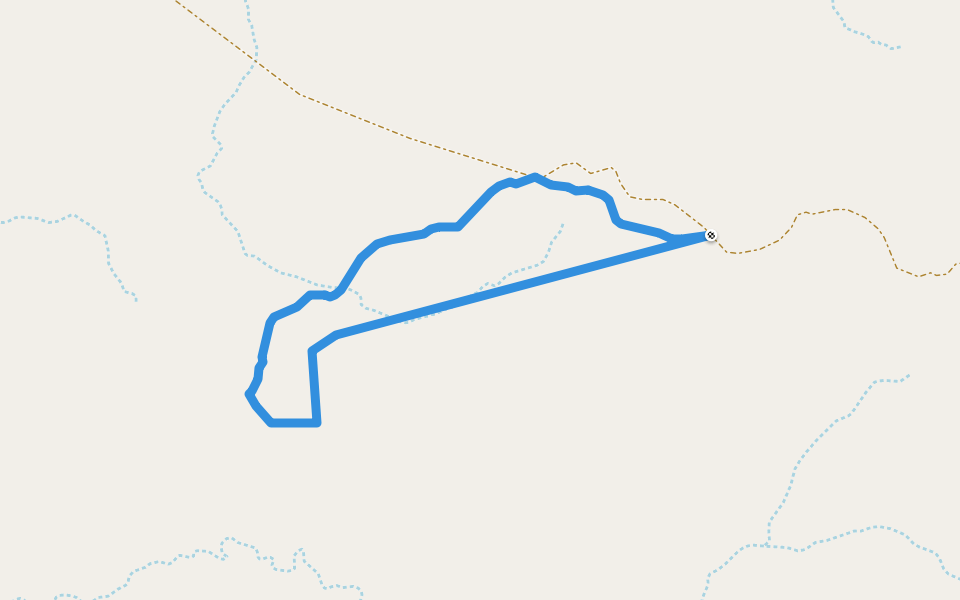 Eggshell Arch Trail walking route map in Tonalea