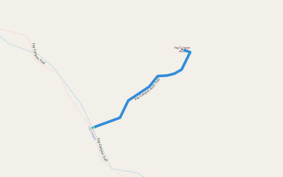 Fay Canyon Arch Trail