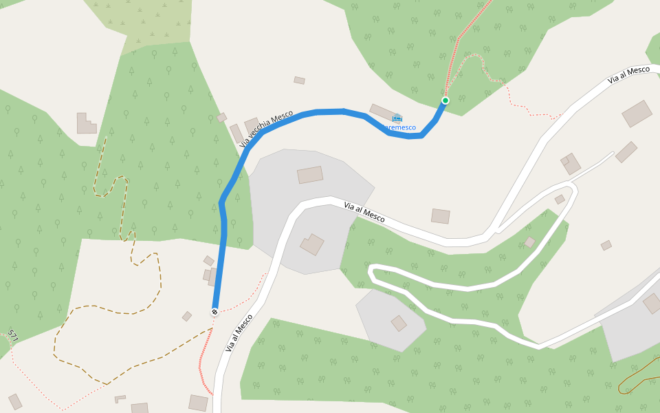 Via vecchia Mesco