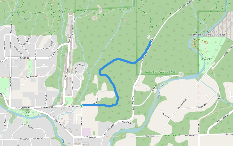 Mill Creek Horse Trail