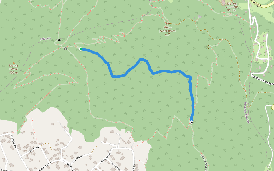 Sentiero della Forestale/Sentiero della Panoramica