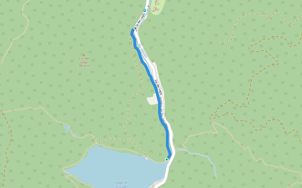 Sentiero del Rio del Lago