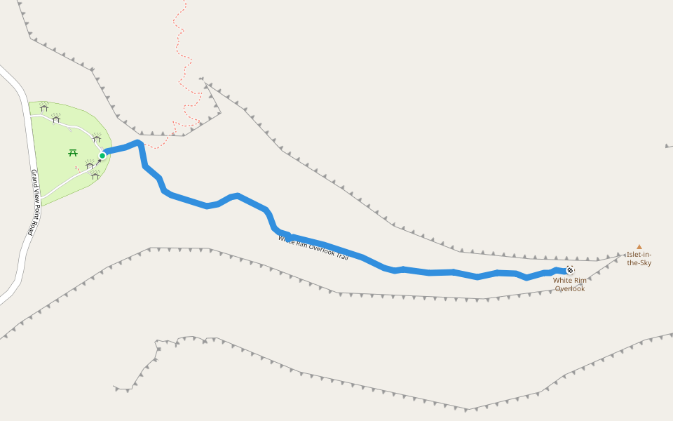White Rim Overlook Trail