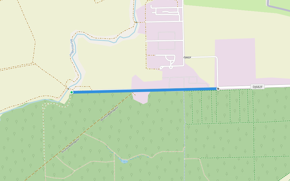 Dig walking route map in Arad