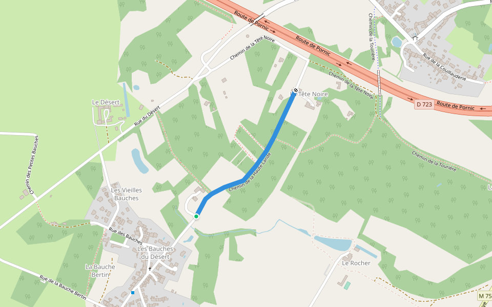 Chemin de la Haute Lande