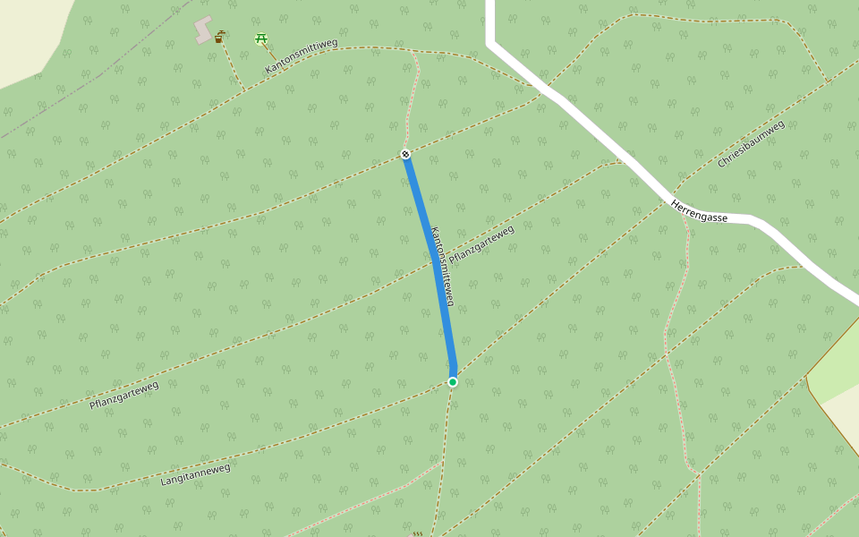 Kantonsmitteweg walking route map in Möriken-Wildegg