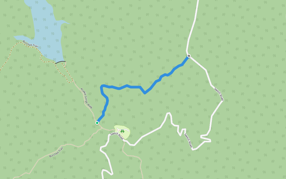 Wadawurrong Walk (Burchell Trail) walking route map in Staughton Vale