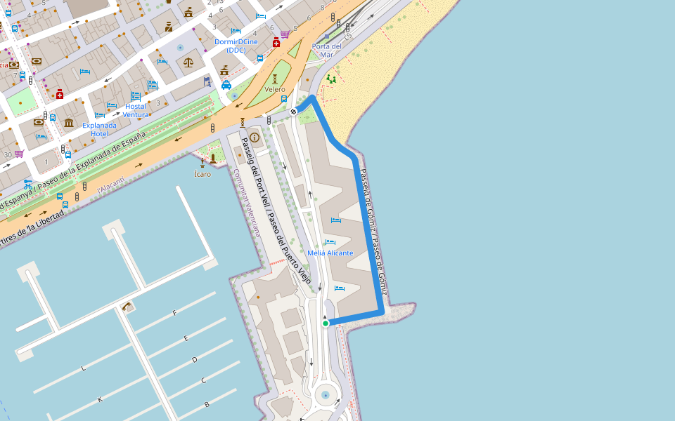 Paseo Marítimo Postiguet