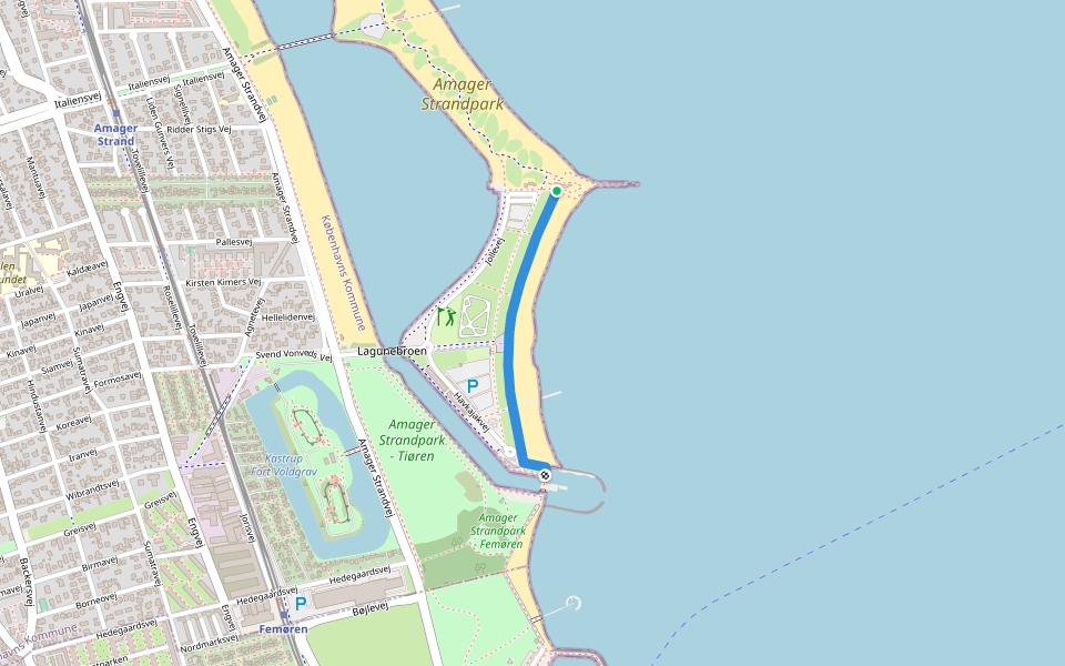 Amager Strand Promenaden