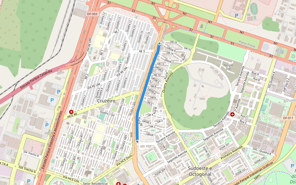 Ciclovia da Estrada Parque Contorno do Bosque