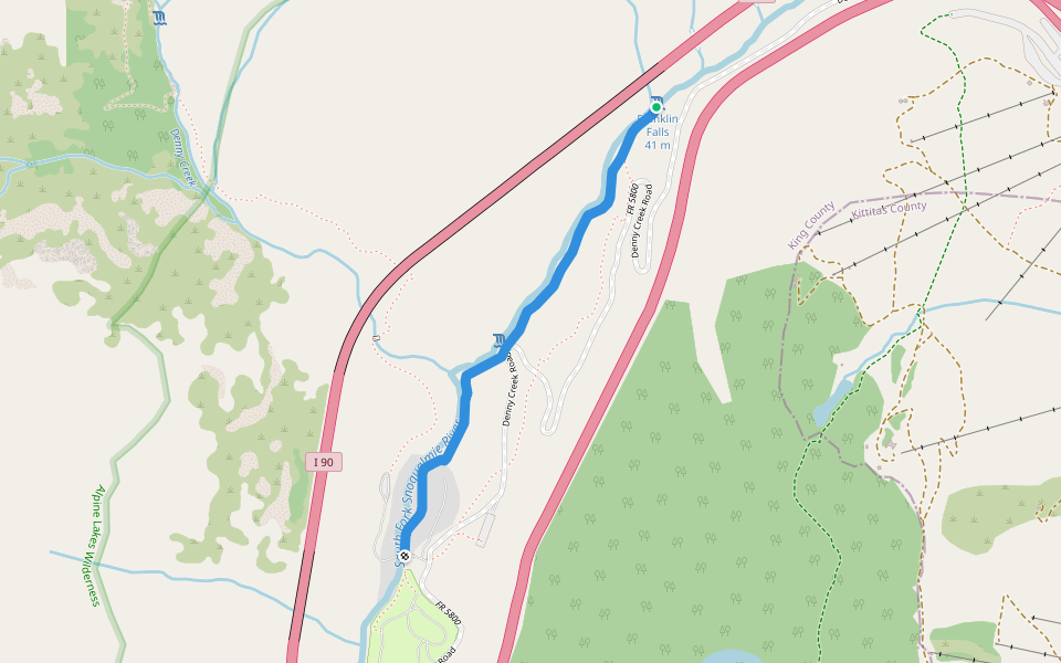 Franklin Falls Trail #1036