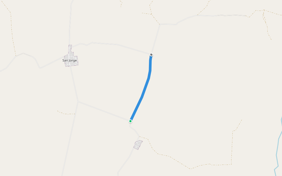 A Escuela 70 walking route map in Colonia Rossell y Rius