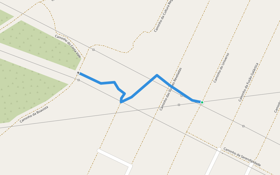 Caminho da Transcendência walking route map in Arrentela