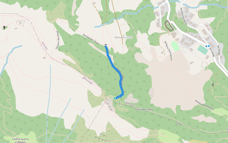 Sentiero delle Foppe