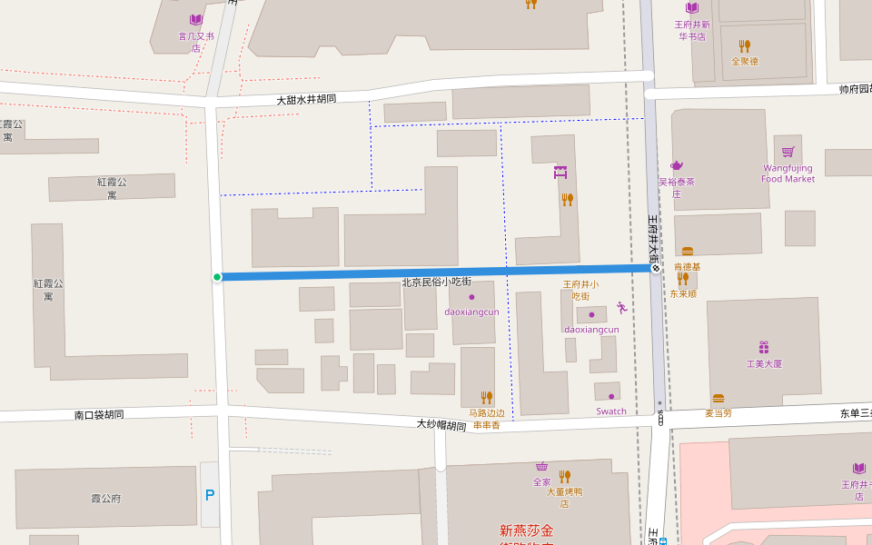 北京民俗小吃街