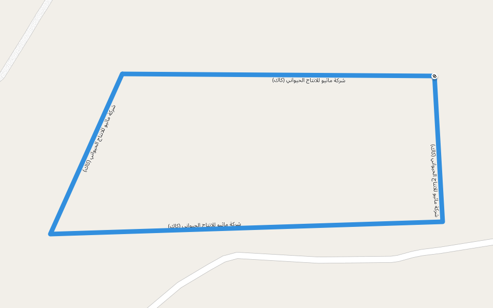 شركة ماثيو للانتاج الحيواني (كاك) walking route map in Khartoum