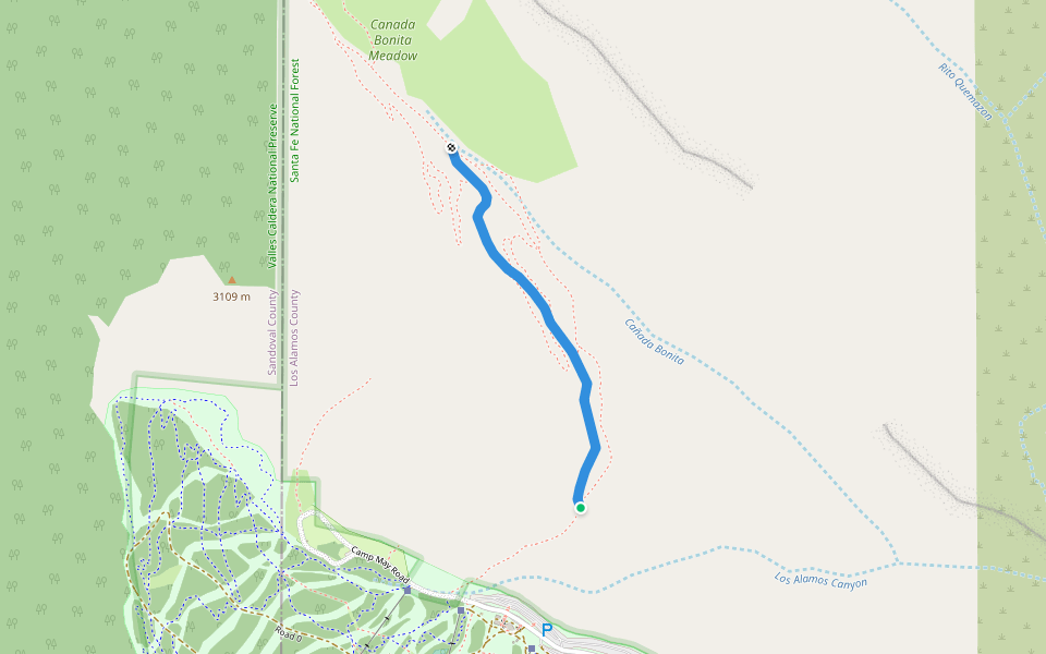 Pajarito Nordic Ski Trail