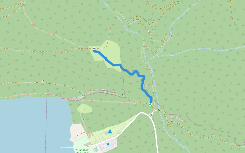 9D, 265 walking route map in Mösel