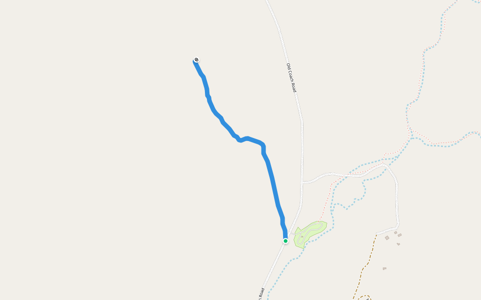Western Ridge Walk - Mutawindji NP walking route map in Mutawintji
