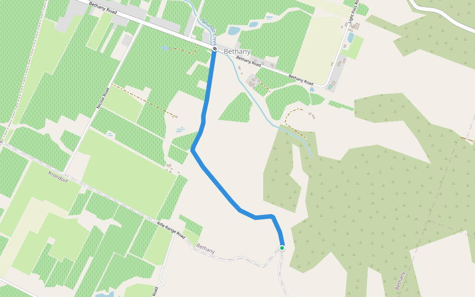 Heysen Walking Trail walking route map in Krondorf