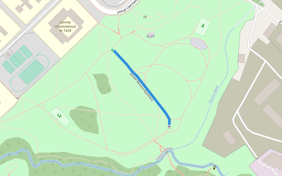 Аллея Белого Кролика