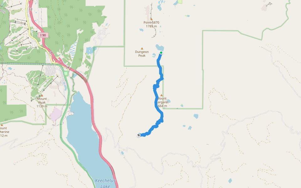 Lake Lillian Trail Hiking Snoqualmie Pass, Washington Pacer