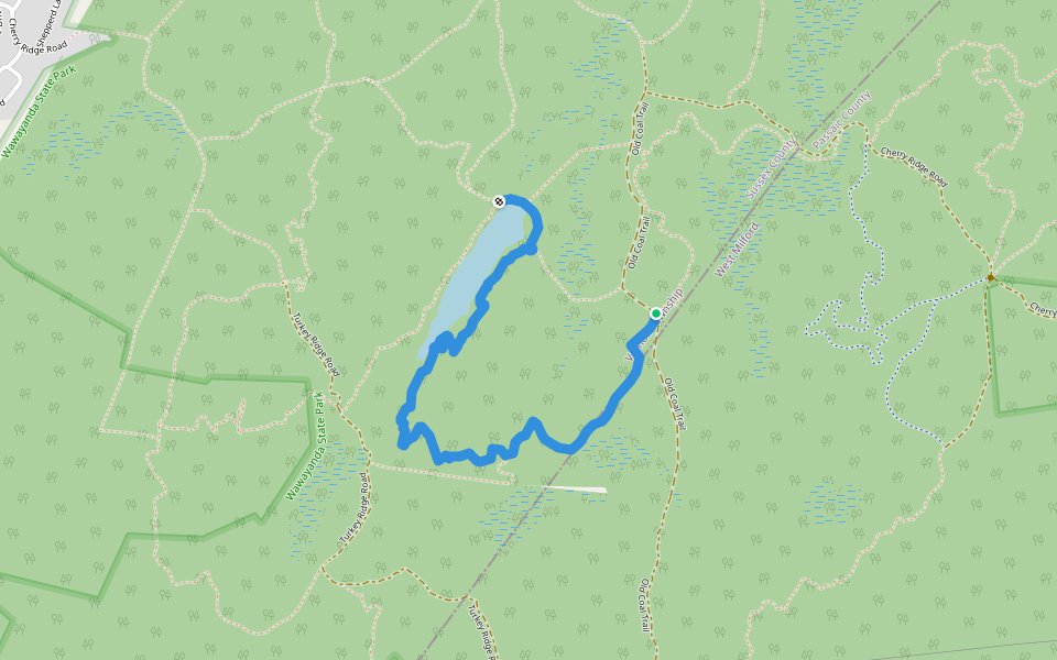 Hemlock & Load Hiking Trail West Milford, New Jersey Pacer