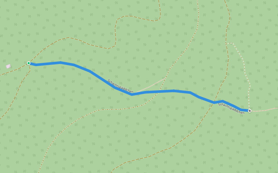 Schachtspäddchen walking route map in Brachbach