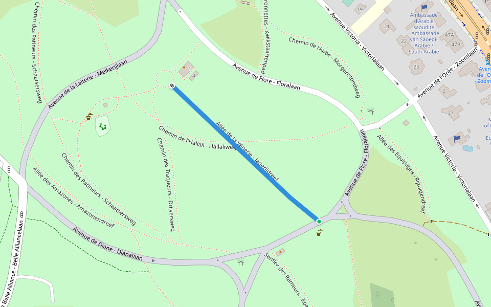 Allée de la Vénerie - Jagerijdreef