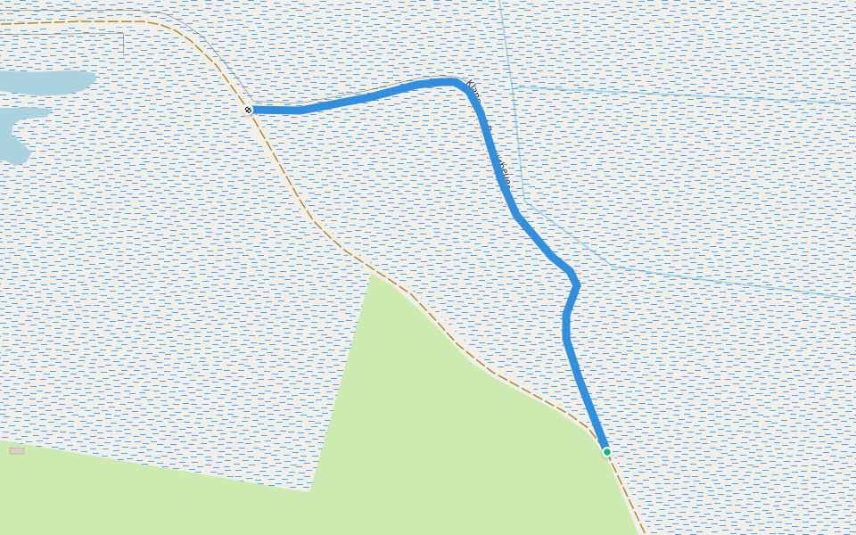 Klangpfad Benediktbeuern walking route map in Benediktbeuern