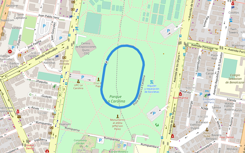 Pista atlética La Carolina