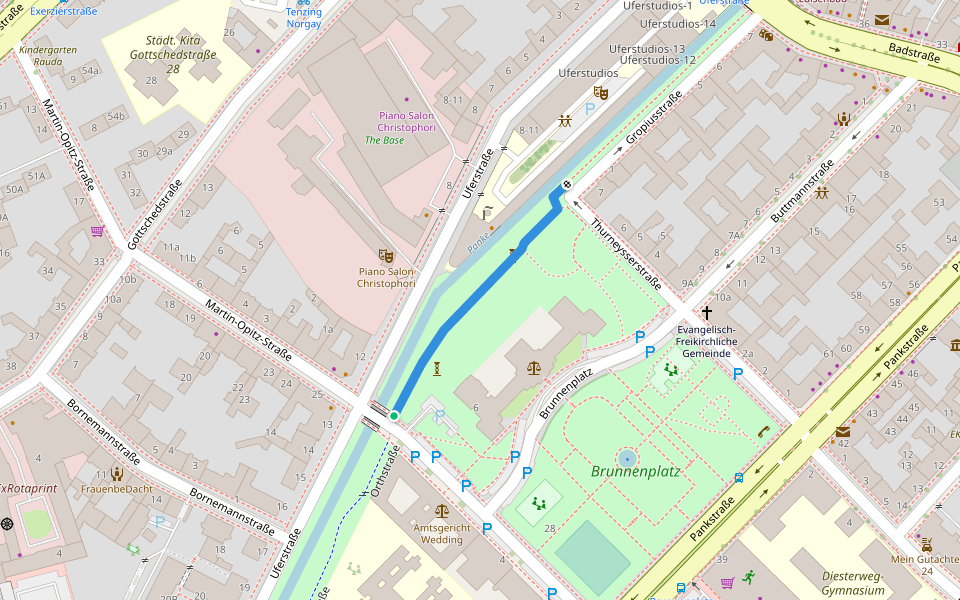 Orthstraße/ Walter-Nicklitz-Promenade