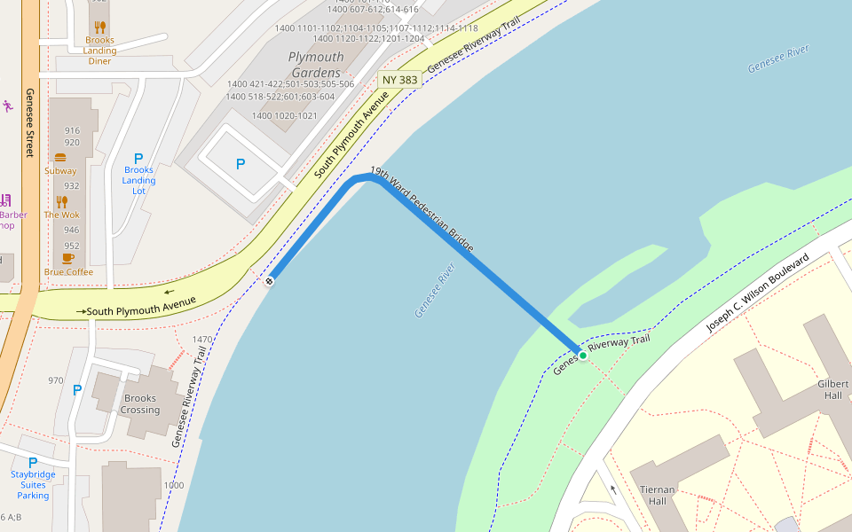 19th Ward Pedestrian Bridge