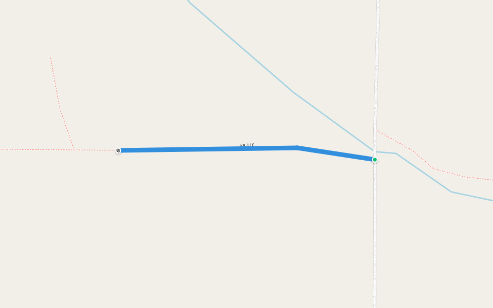 кв 110 walking route map in Kvasskiy Mys