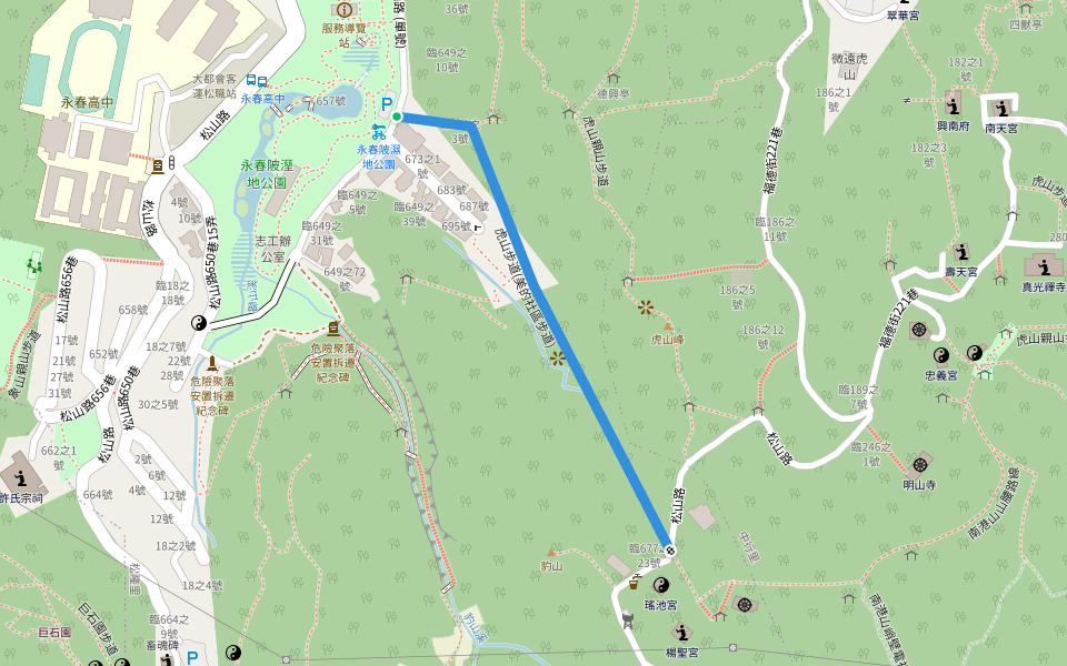 虎山步道(美的社區步道)