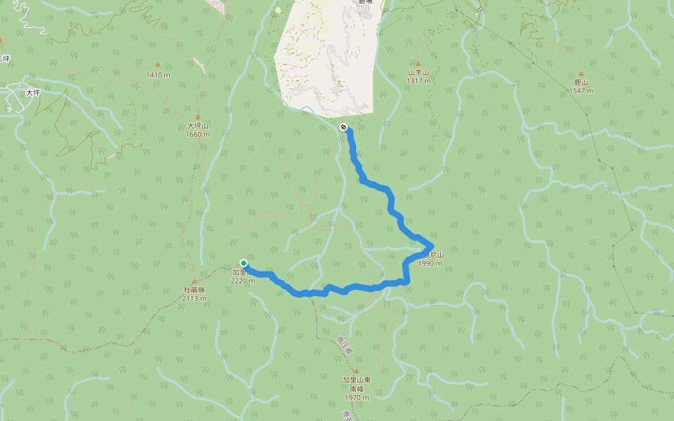 加里山哈堪尼連走