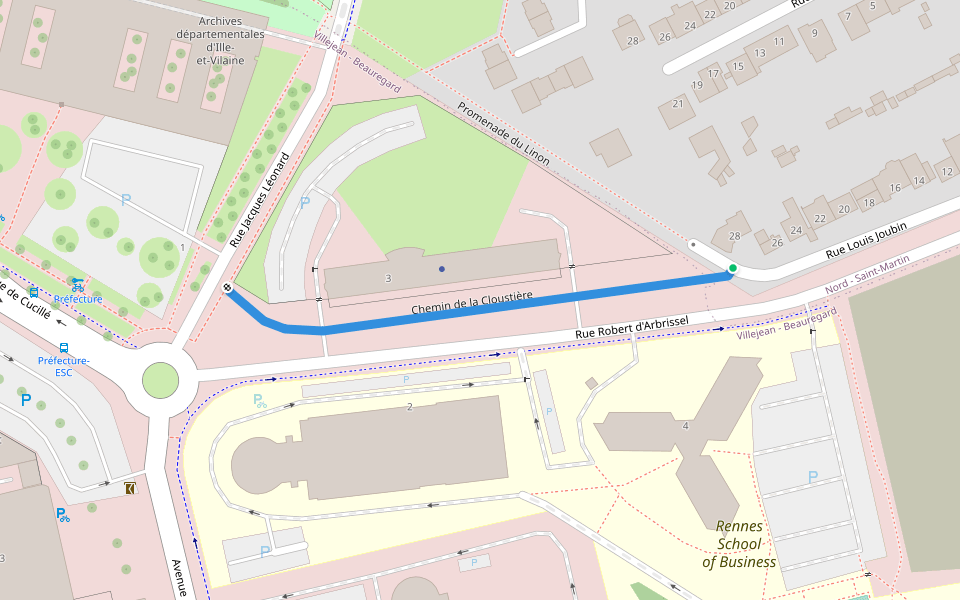 Chemin de la Cloustière