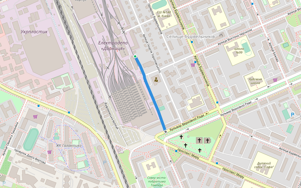 Академіка Баха вулиця