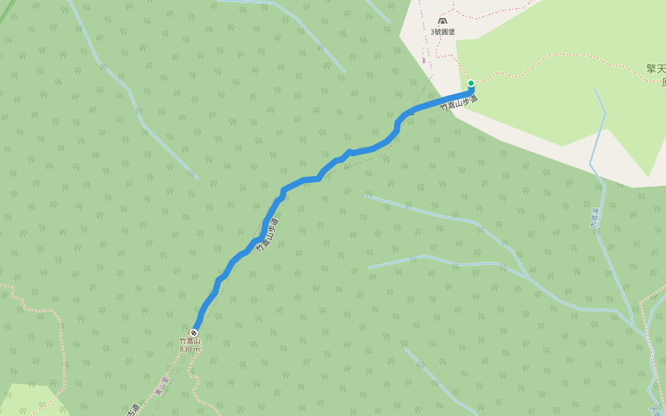 竹嵩山步道