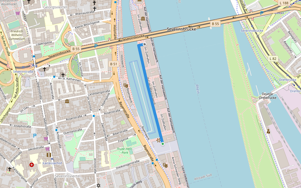 Auf der Rheinauwerft