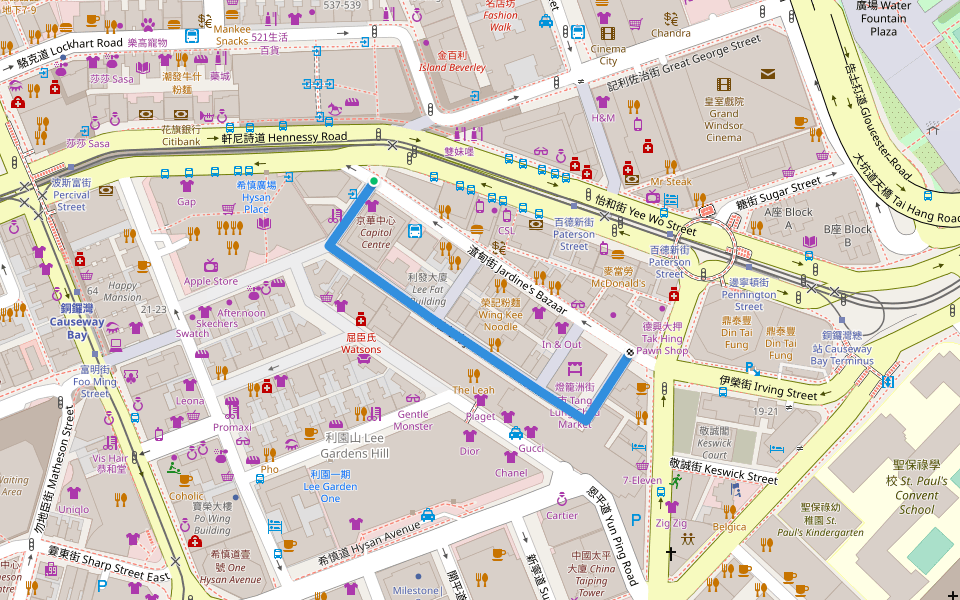 渣甸坊 Jardine's Crescent