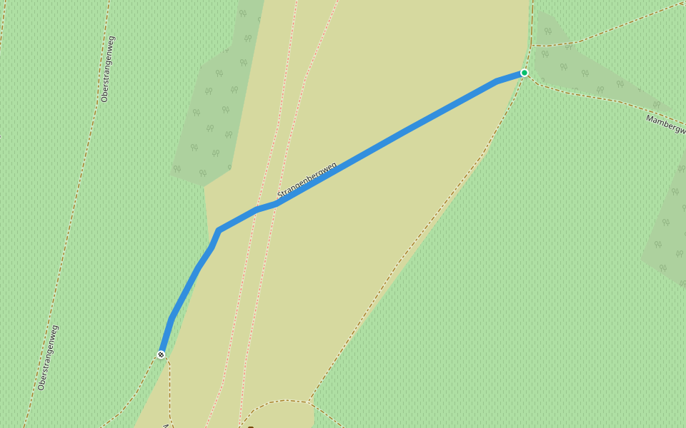 Strangenbergweg walking route map in Westhalten